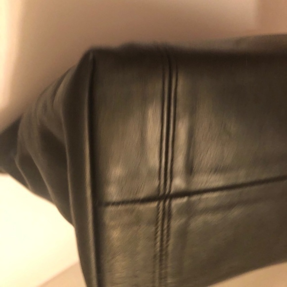 Coach vintage black leather tote waverly 4134 - Picture 6 of 16